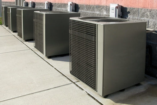 Grey Color Heavy-Duty Portable Floor-Mounted Industrial Hvac System Usage: Office