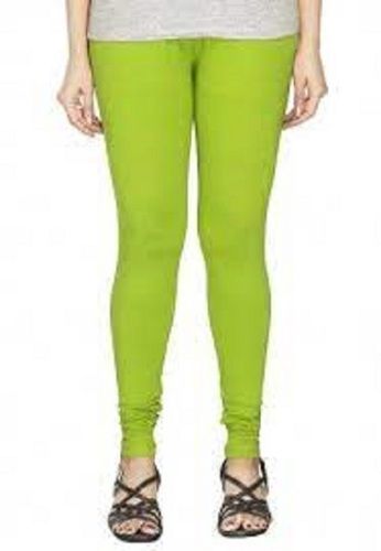 Indian Sea Light Green Women Leggings Use For Daily Wear Cool And Stylish Designer