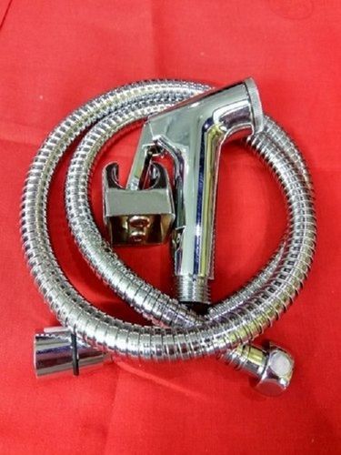 Stainless Steel Long Flexible Tube And ABS Wall Hook Shower For Bathrooms