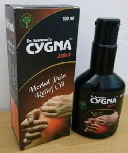 Made With Natural Ingredients, Easy And Safe To Use Cygna Herbal Pain Relief Oil 100Ml Pack Age Group: Adult