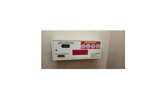 Manual Sanitary Napkin Vending Machine Capacity 30 Napkins And Wall Mounted