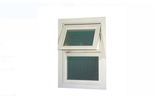 Modern 100 Percent Aluminum Bathroom Window White Color Strong And Durable Weight: 10  Kilograms (Kg)