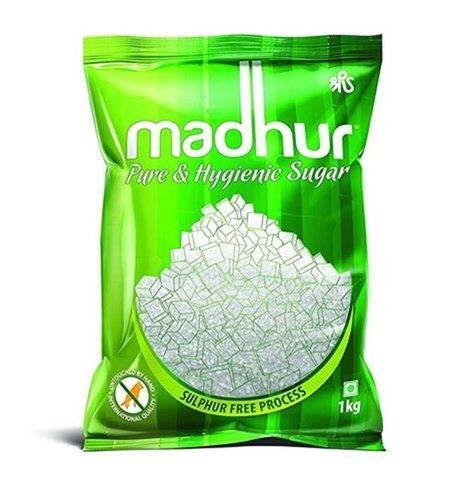 Green Printed Laminated Pouch Glossy Pp Sugar Bag Heat Sealed Strong And Durable