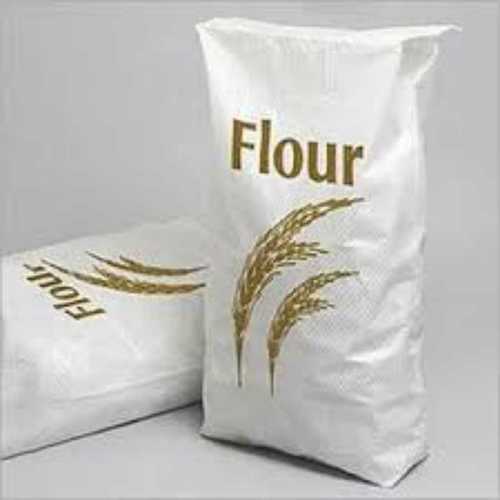 Eco Friendly Printed Pp Woven Bag For Packaging, White Color And Polypropylene Material