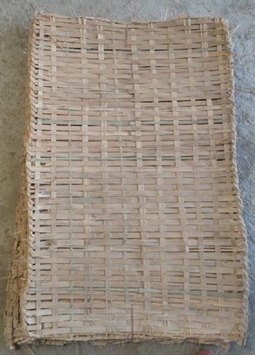 Stain Proof Natural Flexible Rollable And Water Resistant Hand Weaving Plain Bamboo Mat