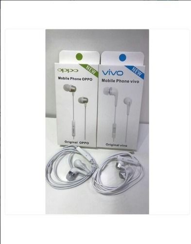 100 Percent Good Quality And Long Lasting, Durable Wired Earphone For Mobile  Body Material: Pvc