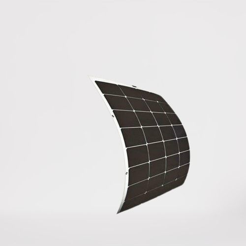 Black 101-245W,24 Volt, Rectangular Flexible Solar Module