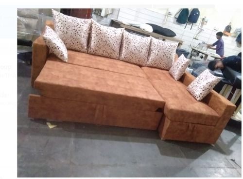 Designer Sofa Cum Bed With 30 Inch Overall Height & 4 Seating Capacity Carpenter Assembly