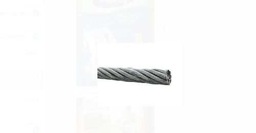 6Mm, Ungalvanized Galvanized Wire Rope, Fiber Core For Industrial Use  Rope Width: 6 Millimeter (Mm)