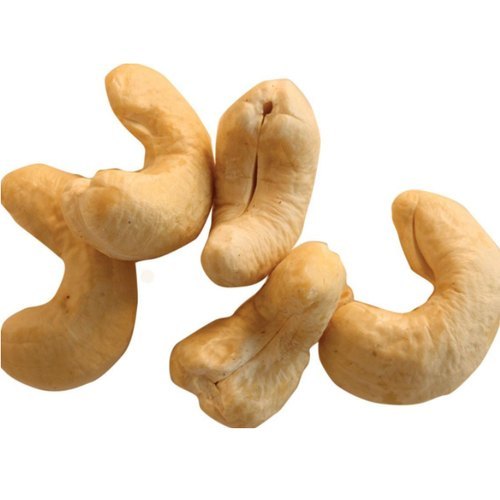 Whole Cashew Nuts - 1 Kilogram, White Color, Round Shape | 100% Natural, Rich in Antioxidants, Protein and Dietary Fiber, Perfect for Snacks and Cooking