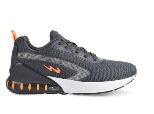 स्प्रिंग ब्लैक कलर और गोल आकार के पैर के अंगूठे के साथ 6 से 10 साइज़ के रनिंग शूज़