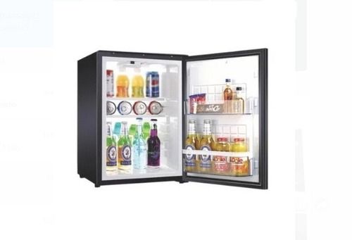 Black Mini Bar Room Refrigerator Easy To Use Durable Operating Voltage 230V  Capacity: 100 Liter/Day