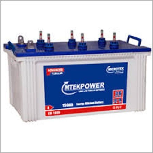 Energy Efficient Shock-Resistant Blue And White Mtekpower Inverter Battery