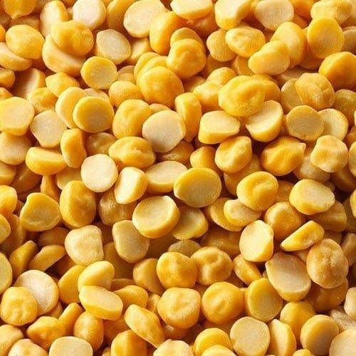Export Quality Dried And Cleaned Yellow Chana Dal With High Protein Value, 25 Kg Bag