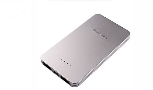 Grey Lanovo Power Bank, 11000 Mah Lithium Battery With 20 Watt For Fast Charging Body Material: Plastic