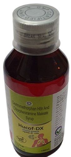 Hucof Dx Dry Cough Syrup, 100 Ml Medicine Raw Materials