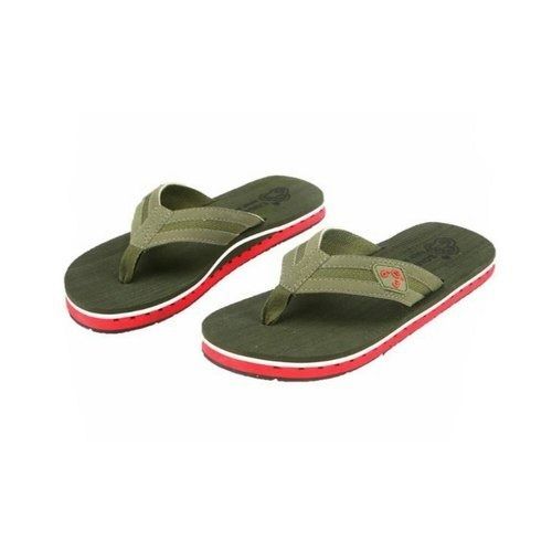 Light Weight Premium Comfortable Green Color Pu Slipper For Mens