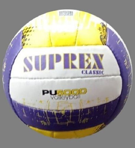 Lightweight Printed Rubber Suprex Classic Volleyball For Sports And Games Age Group: Adults