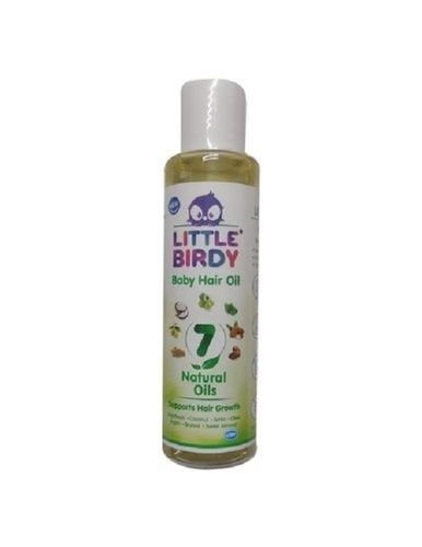 White Natural Non Sticky Rich Vitamin E Scalp Hydration Hair Growth Little Birdy Baby Hair Oil