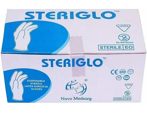 Non Sterile And Less Powder Disposable Healthcare Surgical Hand Gloves Grade: Medical