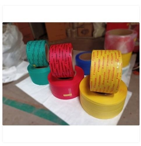 Yellow Polypropylene Material Pp Box Strapping Rolls For Industrial Packaging