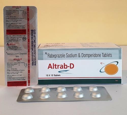 Rabeprazole Sodium & Domperidone Tablets,10x10 Tablet 