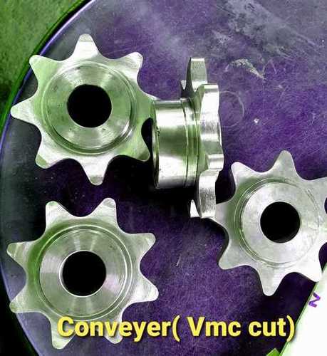 Silver Color Corrosion-Resistant Heavy-Duty Mild Steel Chain Sprockets For Industrial