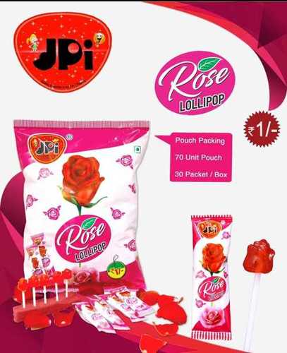 Strawberry Flavor Lollipop, Packaging Size 70 Pcs Pkt * 30 Pkt