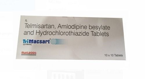 Telmisartan, Amlodipine Besylate And Hydrochlorothiazide Tablets