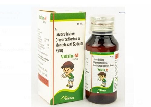 Vdlzin M Levocetirizine Dihydrochloride & Montelukast Sodium Syrup
