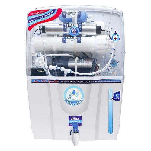 White Aqua Grand Ro Water Purifier With 6 Months Warranty And 12 Liter Storage Capacity