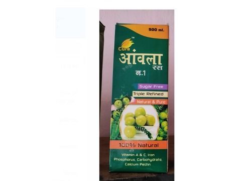 500ml 100% Natural And Pure Amla Juice, Contain Vitamin A, C, Iron And Phosphorus 