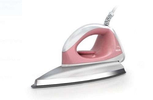 750 Watt Pink Phillips Dry Iron With 230V Operating Voltage & 11Cm Height Cord Length: 2 Millimeter (Mm)