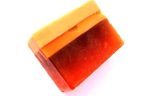 Natural Moisturizer, Anti Inflammatory And Antiseptic Red And Yellow Glycerine Sandal Natural Soap