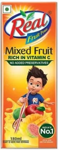 Real Mixed Fruit Juice Rich In Vitamin C And No Added Preservatives