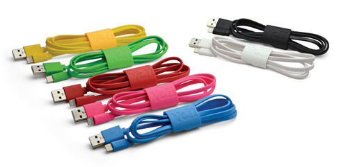 Temperature Resistance, High Conductivity Multicolor Portable USB Data Cables