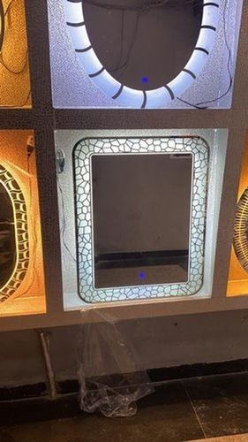 Iron Trending New Designer With Good Features Led Mirror 