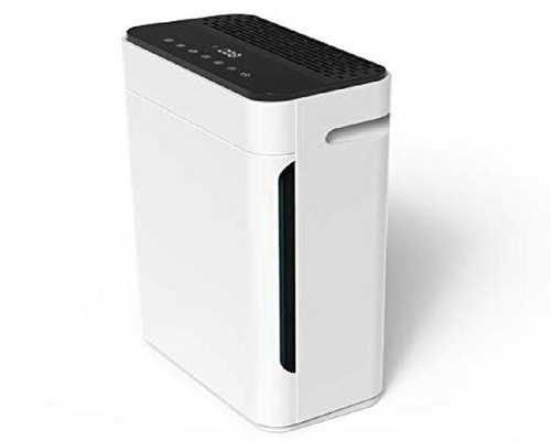 Voltas Air Purifier - Plastic, 18x33x50 cm | 5 Stage Filtration, 99% Particulate Matter Removal, Full Automatic, Low Noise 2 db