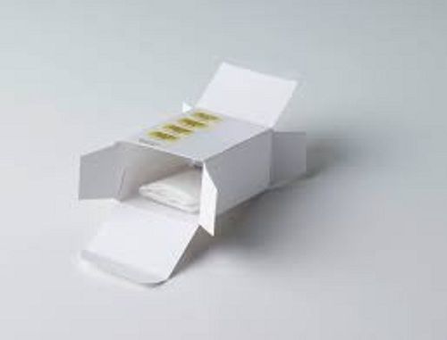 White And Yellow Colour Paper Box With High Weight Bearing Capacity