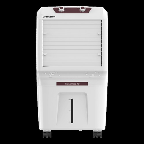 Crompton Marvel Neo 40 Air Cooler - Plastic 490x380x915 Mm, Ice Chamber, 40l Water Tank, 165w Power, Manual Fan Control, High-density Honeycomb Pad Cooling