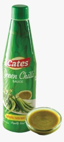 Cates Green Chili Sauce With Hot And Spicy Taste, Made With Green Chilles Grade: Food Grade