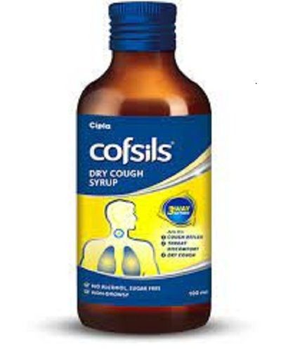 Cofsils Dry Cough Syrup 100Ml  Medicine Raw Materials