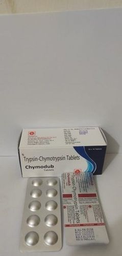 Cymodub Trypsin Chymotrypsin Tablet, 10X10 Blister Pack General Medicines