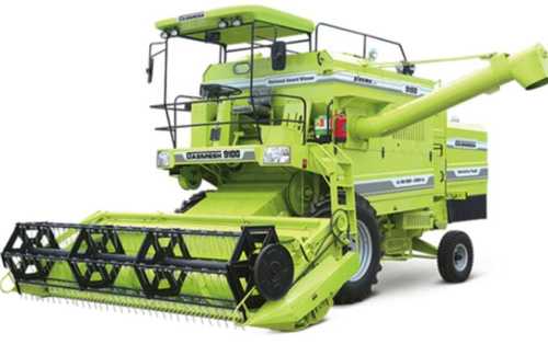Easily Operate Conventional Green Self Propelled Maize Combine Harvester For Agriculture