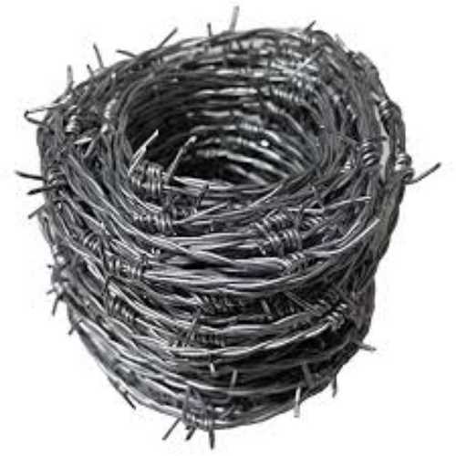 Steel Fencing Barbed Wire 200 Feet With Hooks For Construction And Fencing