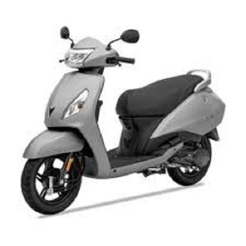 All-Metal Black And Gray Jupiter Std110 Cc Two Wheeler Scooty With Advanced Technology