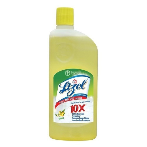 Lemon Fragrance Floor Cleaner - 3-Year Shelf Life, Yellow Color, Excellent Properties, Properly Packed, Timely Delivery