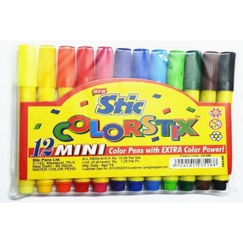 Camlin Sketch pen Pack of 12 assorted colours 424A