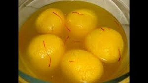 No Artificial Colors And Flavors Mouth Watering Taste Delicious Yellow Rasgulla