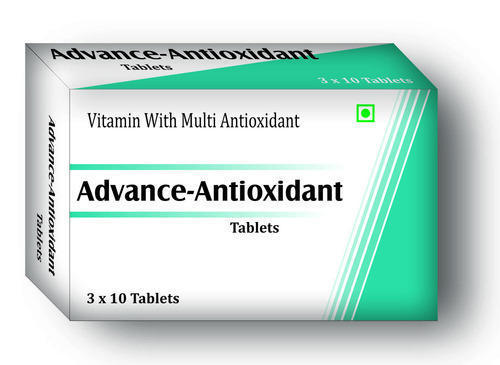 Advance Antioxidant Tablets With 3X10 Packaging Medicine Raw Materials